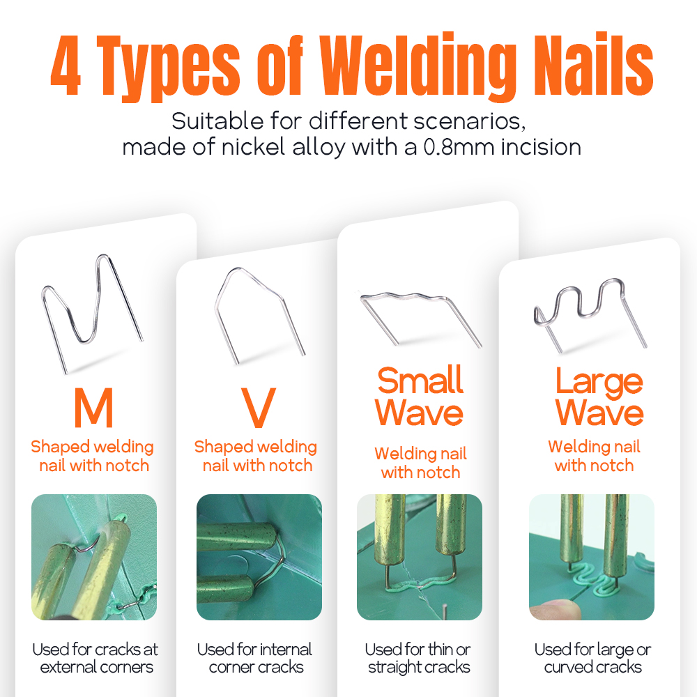 4 types of welding nails