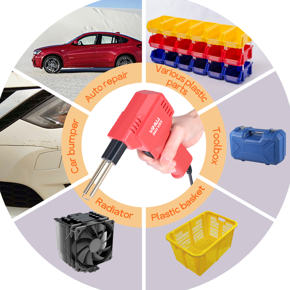 Multifunctional plastic repair machine